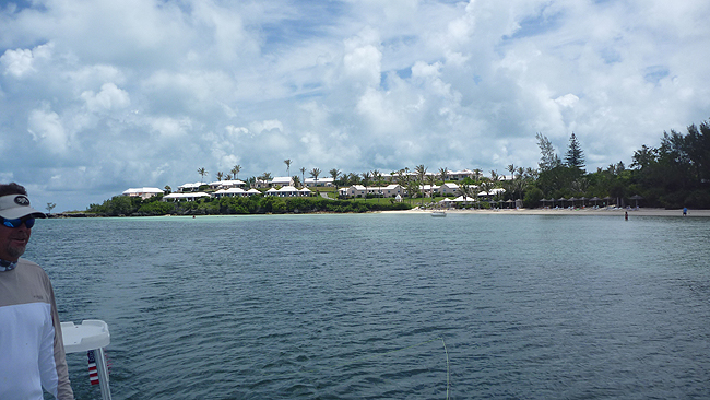 Ian and where we fished.JPG